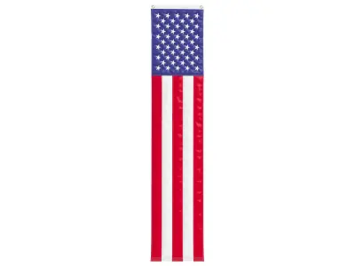 American Flag Pulldown Set 3D model