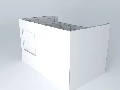 Acarli room with window on side Free 3D model