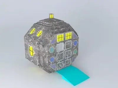 TARDIS X Experimental TARDIS Dessign 2 Free 3D model