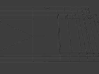 Galatic View Room for VR Low-poly 3D model