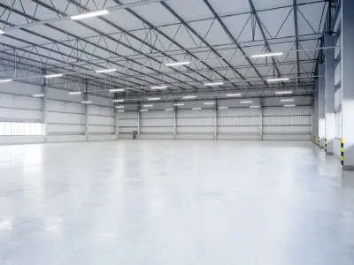 Warehouse Interior 9b Low-poly 3D model