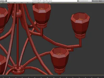 Chandeliers 3d models Collection 10 models Low-poly 3D model by 3dFront
