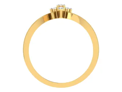 Women Ring  Render 3dm STL OBJ FBX Details 3D print model 223