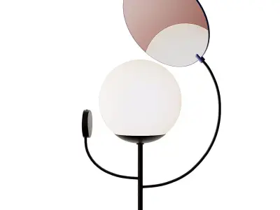 Colorful Wall Lamp by Thomas Dariel 3D model