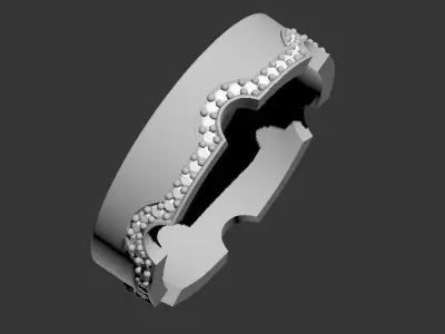 141209 R  crown 3D print model