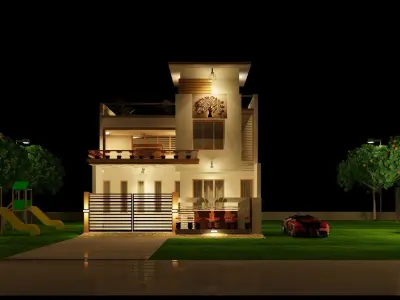 House Rahman 3D model