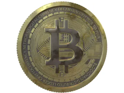 Bitcoin v7 004 3D model