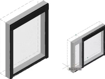 DYN 3d dakvenster Free 3D model