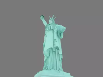 Statue of liberty 3D print model