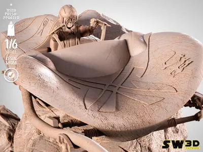STAR WARS Anakin Pod Racer Sculpture 3D print model