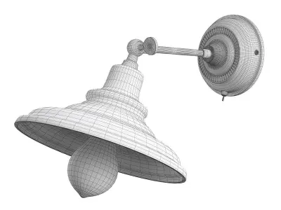 Lido Arte Lamp Low-poly 3D model