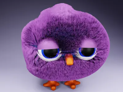 3D duck 3D model