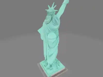 Statue of liberty 3D print model