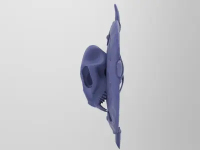 Brutal Orc Shield 3D print model