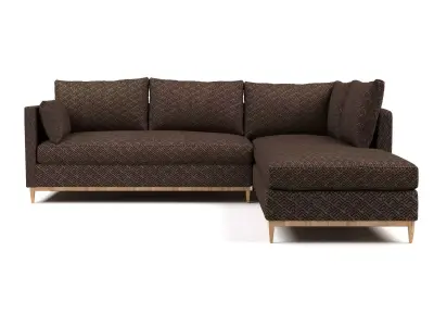 Robin Bruce - Rowe Furniture Sectional 3D model