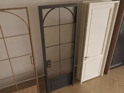 bedroom door 3D model purchase