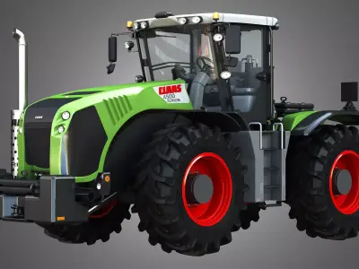 Claas Xerion 4000-5000 Series 3D model