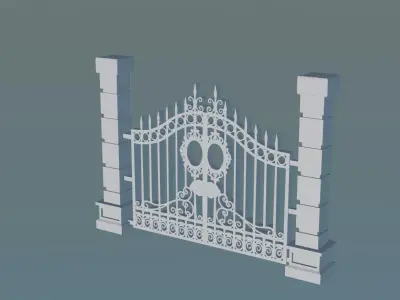 Entrance Gate 3D print model