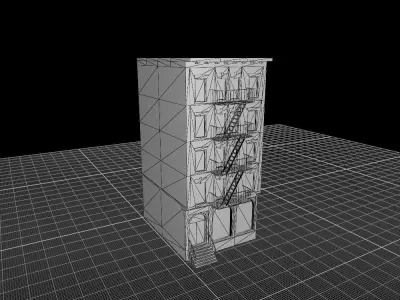 Building Architectural Model 3D model