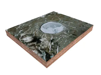 Pingualuit Crater Canada 3D model