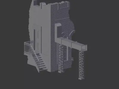 2nd World War Diaroma 3D print model