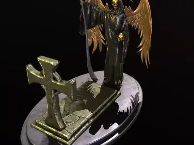 Angel of Death 3D model