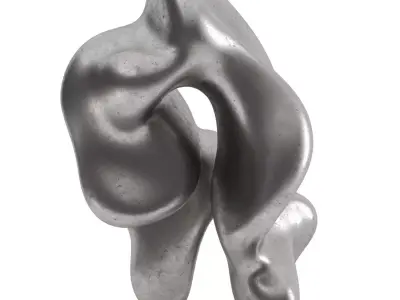 Metall sculpture 2710 3D model