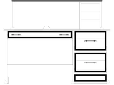 Office Cabinet 3D model