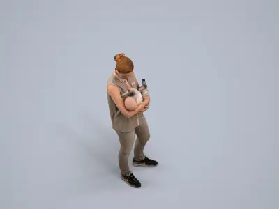 00117Halle001 3D model