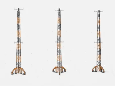 sci fi Mast 5 3D model