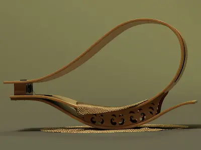 Rocking chair 3D model