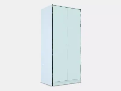 KLEPPSTAD Wardrobe with 2 doors 3D model