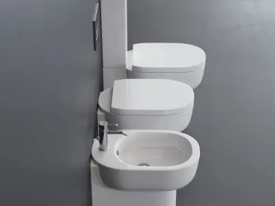 Galassia M2 55 Wc Art 5216 Art 5217 Art 5221 Low-poly 3D model