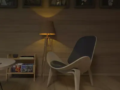 The Reading Corner  3D model