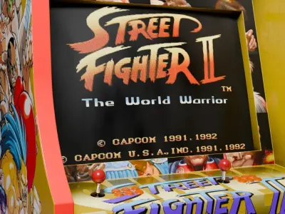 Arcade Machine 3D model