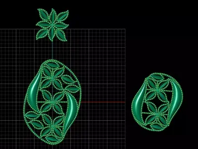 Pendant Set 12 3D print model