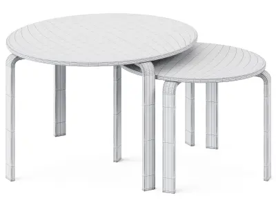 Coffee Tables Svalsta by Ikea 3D model