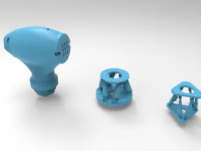 scifi kitbash 8 3D print model