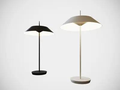 Mayfair LED Table Lamp Low-poly 3D model