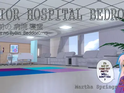 PRIOR Hospital Bedroom 3D model