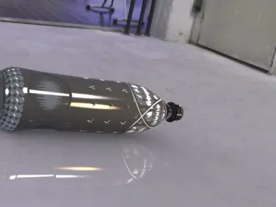 BOTTLE MODEL light bulb Free 3D print model