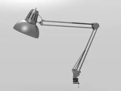 Flexible Desk Lamp 3D model