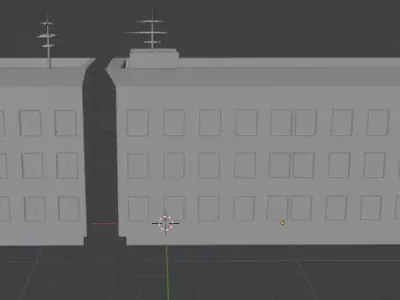 Buildings of Russia 3D model