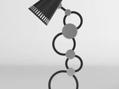 Table Lamp for home and office 3D model