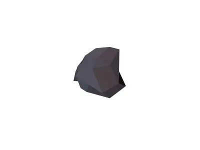 Cartoon Rock v3 001 Low-poly 3D model