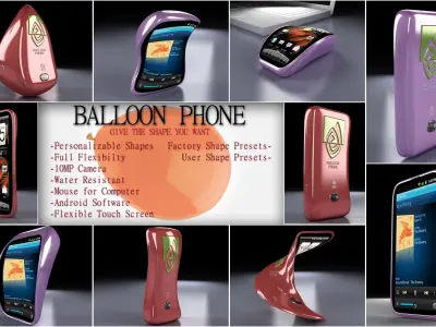 BALLOON PHONE 3D model