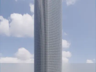 Parametric Building 1d9 3D model