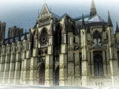 Catedral de Reims 3D model