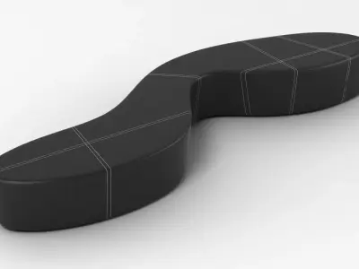 PlusHalle Plasma Bench 3D model