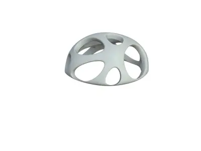 SciFi Cube Object No 56772 Low Poly Shape Low-poly 3D model
